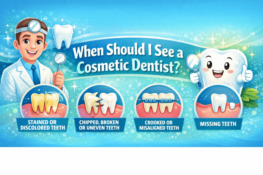 When Should I See a Cosmetic Dentist?